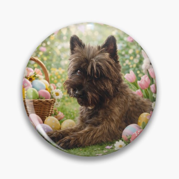 Item preview, Easter Cairn Terrier | Sparky designed and sold by Caroline Communications LLC.