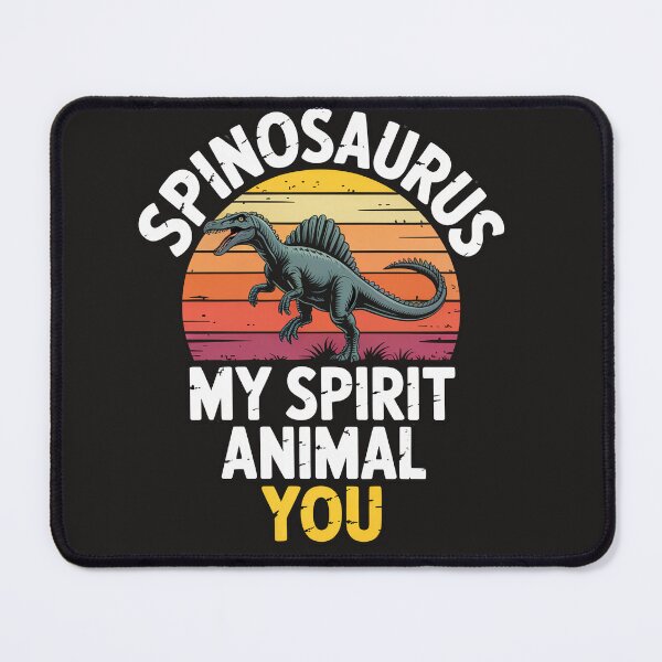Item preview, Spinosaurus Is My Animal Spirit Funny Dinosaur Meme designed and sold by Clairenity Studio.