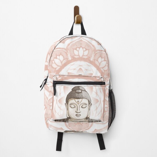 Item preview, Buddha Padma Watercolor - Fawn Earth Earth - Coral Halo designed and sold by Irene Estelle.