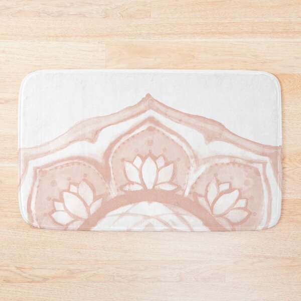 Item preview, Buddha Padma Watercolor - Fawn Earth Earth - Coral Halo designed and sold by Irene Estelle.