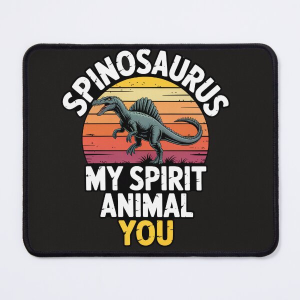 Item preview, Spinosaurus Is My Animal Spirit Funny Dinosaur Meme designed and sold by Clairenity Studio.