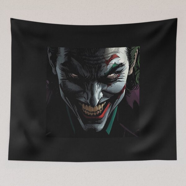 Item preview, Stylized Joker Portrait designed and sold by Creatby7030.