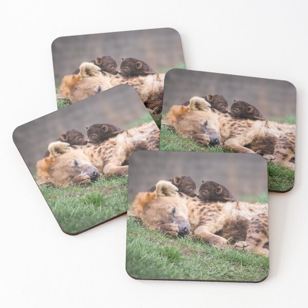 Item preview, Hyena with cubs  designed and sold by Alan Sabatino Photography.
