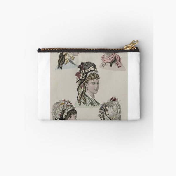 Item preview, Chapeaux de Mme Aubert - 1877 - La Mode Illustrée designed and sold by BestVarieties.