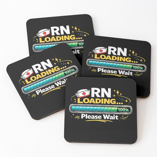 Item preview, RN Loading Complete 100% – Funny Nurse Graduation Shirt designed and sold by Line-Mood1⭐️⭐️⭐️⭐️⭐️.