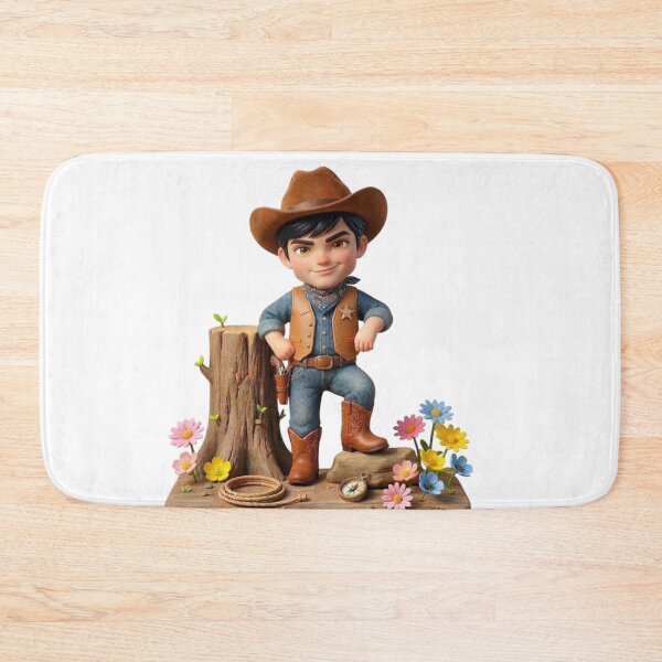 Item preview, Cowboy in leather outfit designed and sold by PP&RAINBOW SHOP.