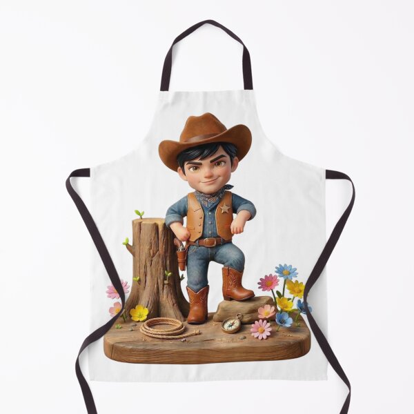 Item preview, Cowboy in leather outfit designed and sold by PP&RAINBOW SHOP.