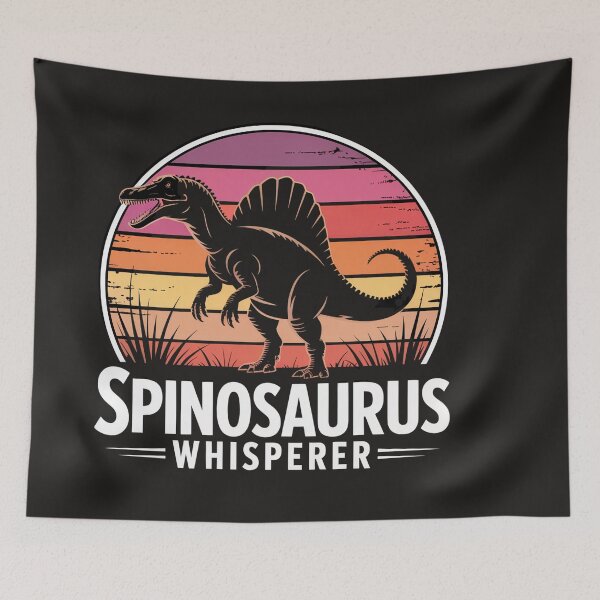 Item preview, Spinosaurus Whispering Meme Cute Dino Humor designed and sold by Clairenity Studio.