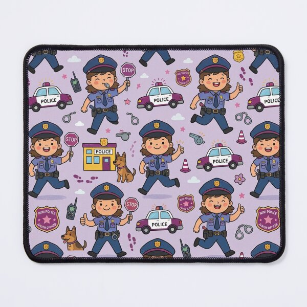 Item preview, Kid Policewomen designed and sold by TinyOrbitsDesign.