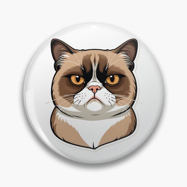 Item preview, Funny Grumpy Cat Cartoon Meme -3 designed and sold by RELAX STATION.