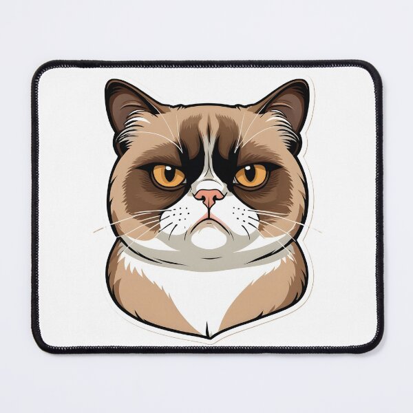 Item preview, Funny Grumpy Cat Cartoon Meme -3 designed and sold by RELAX STATION.