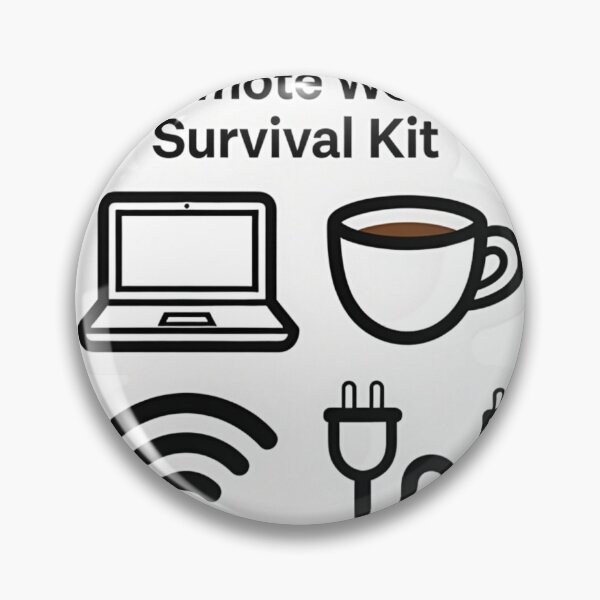 Item preview, Remote Work Survival Kit Funny Work From Home Essentials designed and sold by ZYNORAworld.