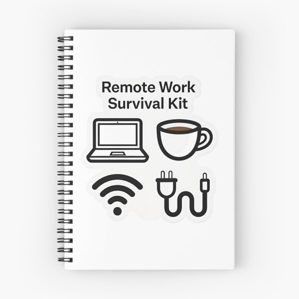 Item preview, Remote Work Survival Kit Funny Work From Home Essentials designed and sold by ZYNORAworld.
