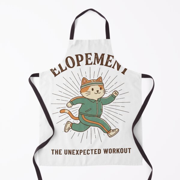 Item preview, Elopement The Unexpected Workout Funny Autism Elopement Cat, Autism Awareness Humor Gift, Special Needs Parent Graphic Tee designed and sold by Inkvado.