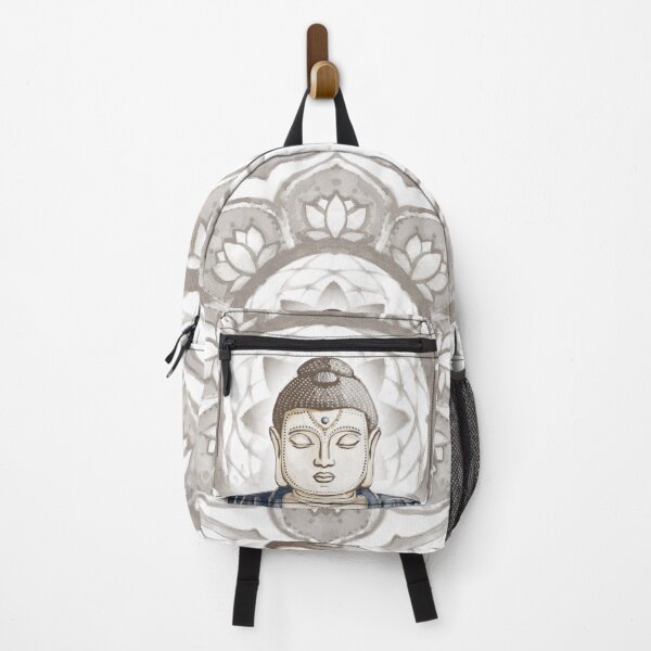 Item preview, Buddha Padma Watercolor - Fawn Earth Dusk - Earth Halo designed and sold by Irene Estelle.