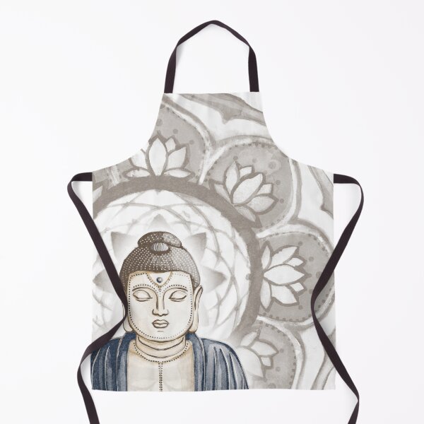 Item preview, Buddha Padma Watercolor - Fawn Earth Dusk - Earth Halo designed and sold by Irene Estelle.