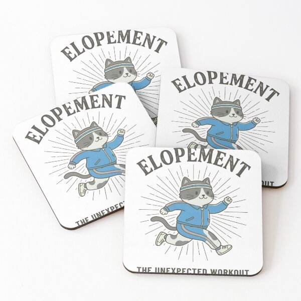 Item preview, Slogan Autism Awareness Tee Elopement The Unexpected Workout Cat ,Parent Humor Gift, Neurodiversity Graphic Tee designed and sold by Inkvado.