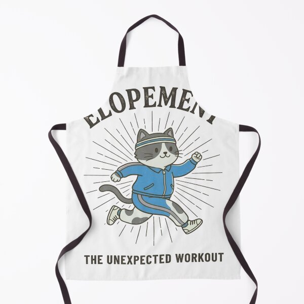 Item preview, Slogan Autism Awareness Tee Elopement The Unexpected Workout Cat ,Parent Humor Gift, Neurodiversity Graphic Tee designed and sold by Inkvado.