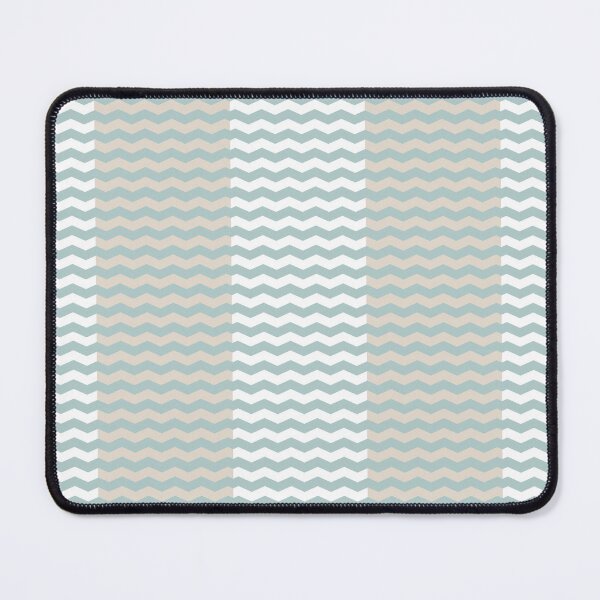 Item preview, Contemporary Pattern | White, Beige & Cyan-Green designed and sold by ApricityPhrases.