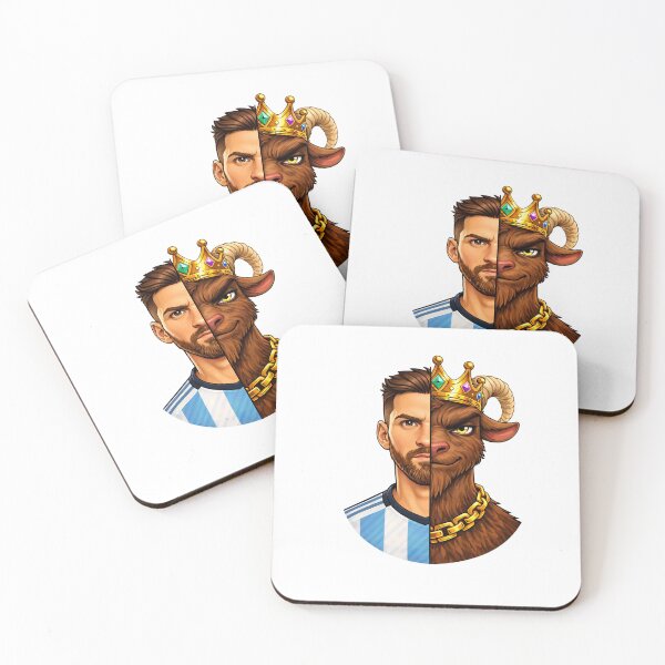 Item preview, Half Man Half GOAT - Lionel Messi designed and sold by Canva Drip.