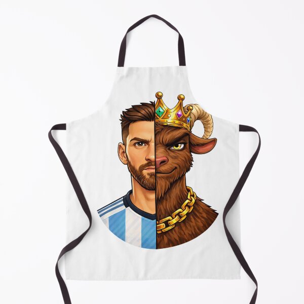 Item preview, Half Man Half GOAT - Lionel Messi designed and sold by Canva Drip.