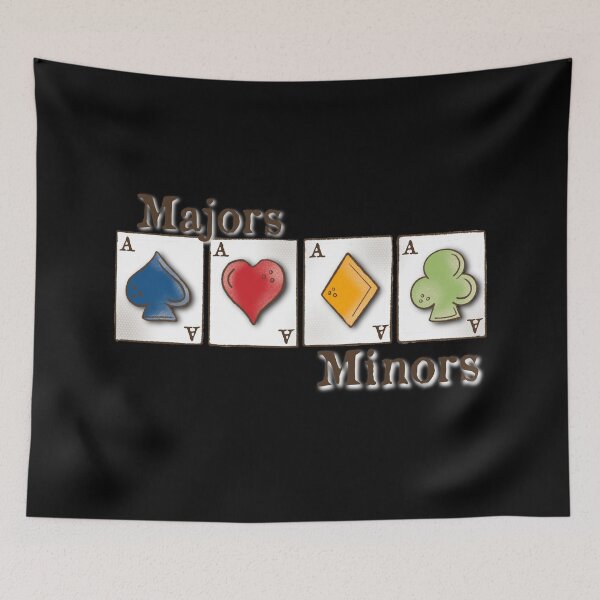 Item preview, Contract Bridge, card game, ace of spades, hearts, diamonds, clubs designed and sold by DebbieJoyArt.