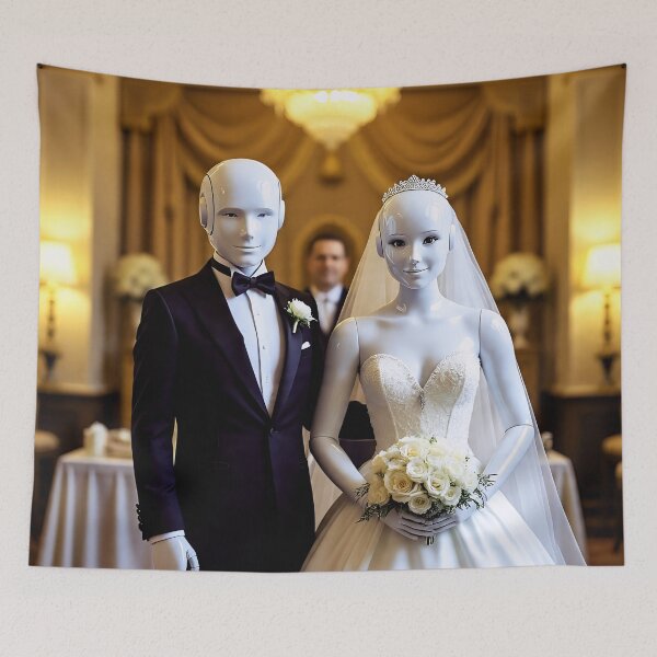 Item preview, Robo Couple  designed and sold by AwesomeDigiShop.