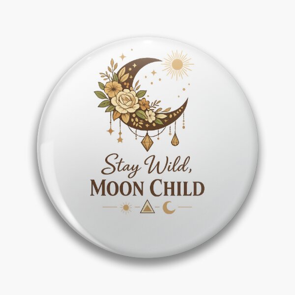 Item preview, Stay wild, moon child designed and sold by MartiGoods.