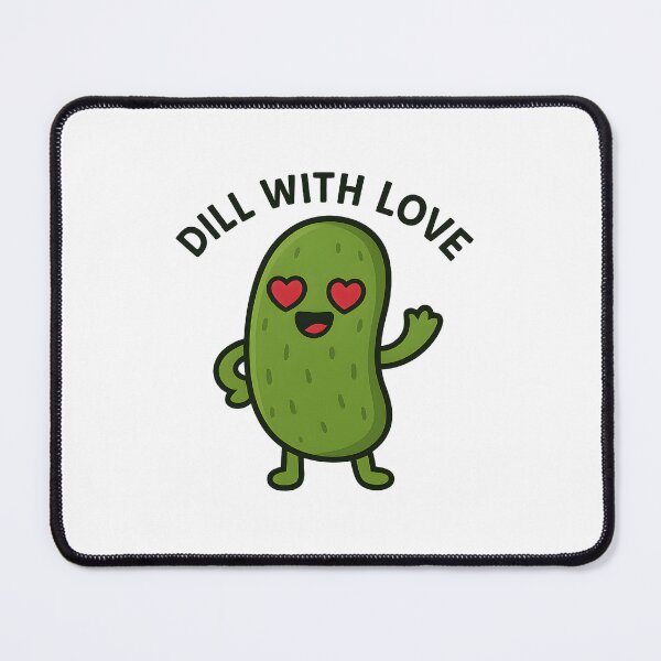 Item preview, Valentine Pickle Cute Design – Funny Pickle With Heart Eyes, Valentine Gift for Pickle Lover, Cute Food Pun Sticker designed and sold by Basma Designs | Funny Shirts, Stickers & Mugs.