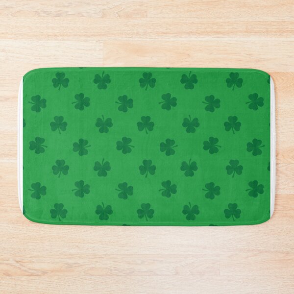 Item preview, St Patrick shamrock clover pattern designed and sold by yusraadesignz.