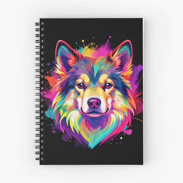 Item preview, Color Splash Sheltie – Rainbow Collie Dog Art designed and sold by Silaris Designs.