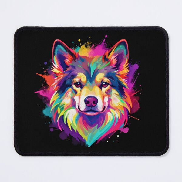 Item preview, Color Splash Sheltie – Rainbow Collie Dog Art designed and sold by Silaris Designs.