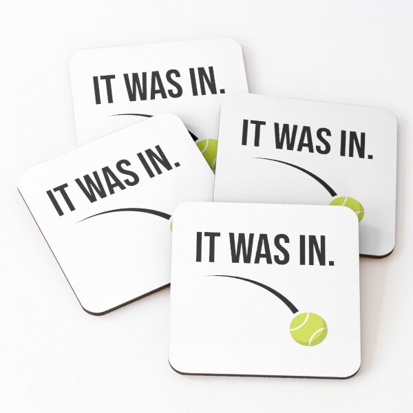 Item preview, Tennis - It Was In! Funny White Tennis , Tennis Player Humor Gift, Sports Lover Graphic Tee designed and sold by Inkvado.