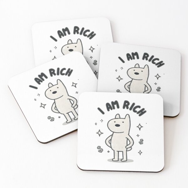 Item preview, Rich Dog Energy designed and sold by Retro Whimsy.