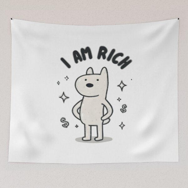 Item preview, Rich Dog Energy designed and sold by Retro Whimsy.