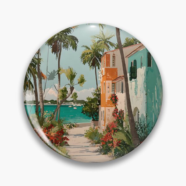 Item preview, Key Largo Coastal Walkway and Ocean View designed and sold by daila70.