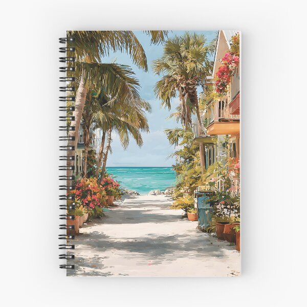 Item preview, Key Largo Palm Tree Path to the Ocean designed and sold by daila70.