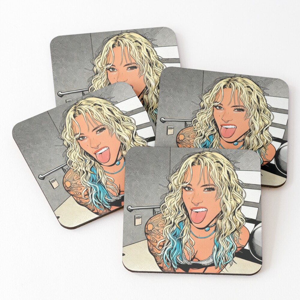 Item preview, Coasters (Set of 4) designed and sold by AmenForAnthony.