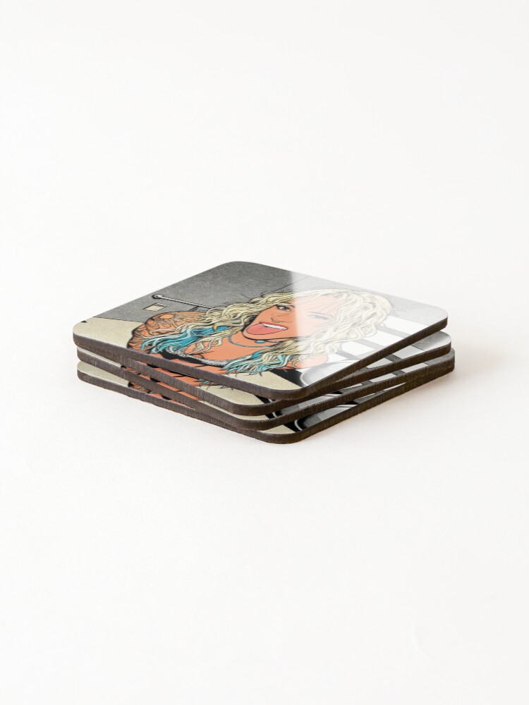 Thumbnail 4 of 5, Coasters (Set of 4), Sol Ruca designed and sold by AmenForAnthony.