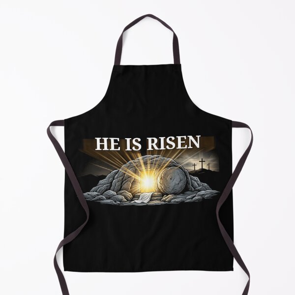 Item preview, He Is Risen Empty Tomb Easter Christian T-Shirt designed and sold by SayIt-Wear.