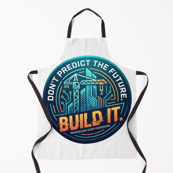 Item preview, Build The Future Cyberpunk Tech Sticker designed and sold by ShoopingAn.