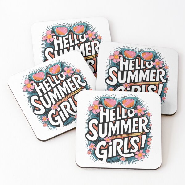 Item preview, Quote hello summer girls flowers girly sunglass designed and sold by madevdine.