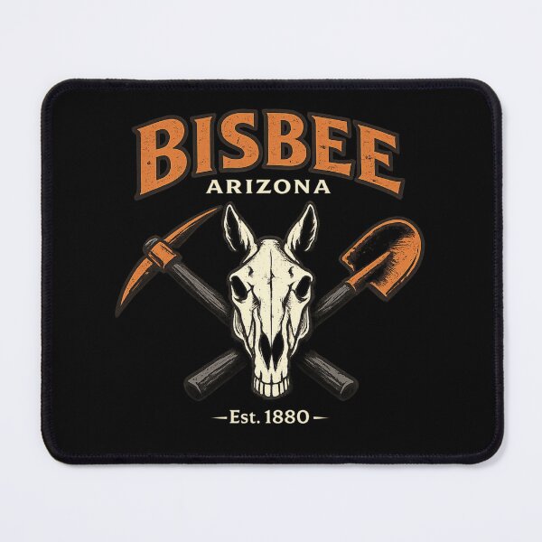 Item preview, Bisbee Arizona Mule Skull Mining  designed and sold by MojaveTradePost.