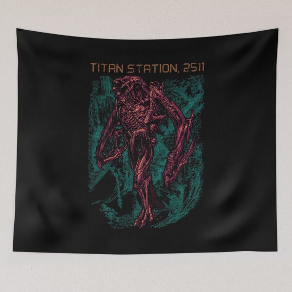 Item preview, Dead Space 2 Titan Station Sprawl Ubermorph Distressed designed and sold by Power Up Prints.