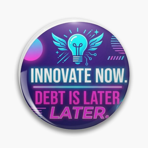 Item preview, Innovate Now Retrowave Aesthetic Sticker designed and sold by ShoopingAn.