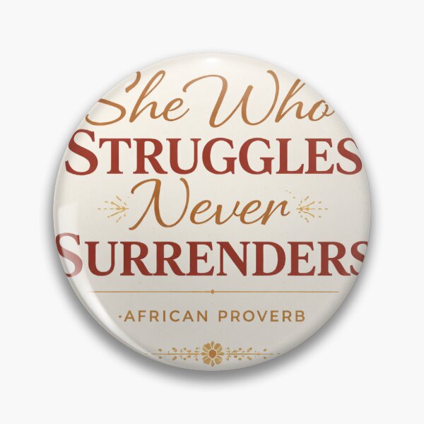 Item preview, African Proverb Wall Art Motivational Print African Woman Gift Home Decor designed and sold by AsanteGifts.