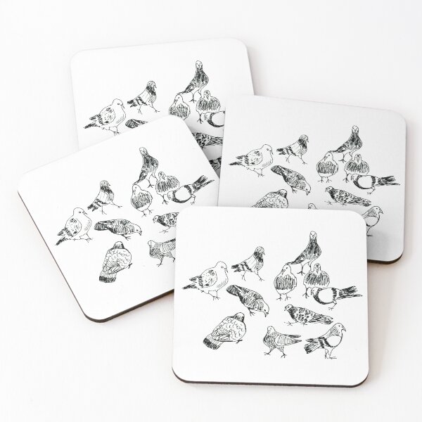 Item preview, Pigeons designed and sold by Naurelia.