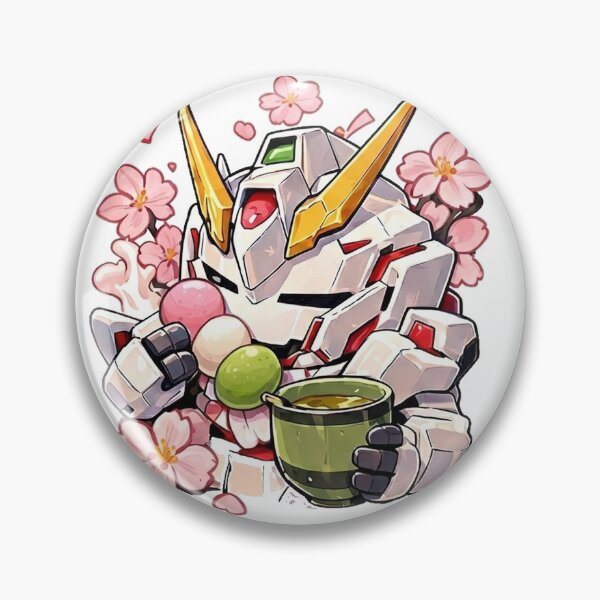 Item preview, Gundam Unicorn Sakura Tea Time with Dango designed and sold by DaigaaSikFaan.