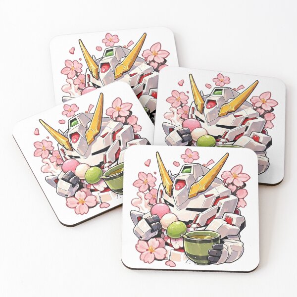 Item preview, Gundam Unicorn Sakura Tea Time with Dango designed and sold by DaigaaSikFaan.