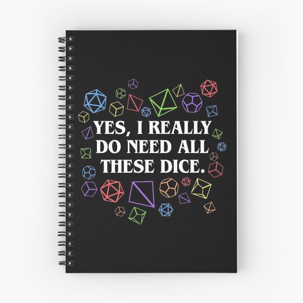 Item preview, Yes I Really Do Need All These Dice Tabletop RPG designed and sold by pixeptional.